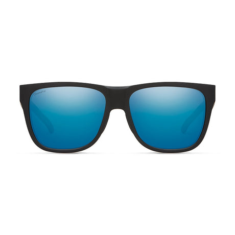 SMITH Lowdown 2 Matte Black - ChromaPop Polarised Blue Mirror