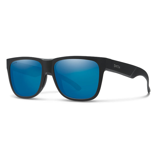 SMITH Lowdown 2 Matte Black - ChromaPop Polarised Blue Mirror