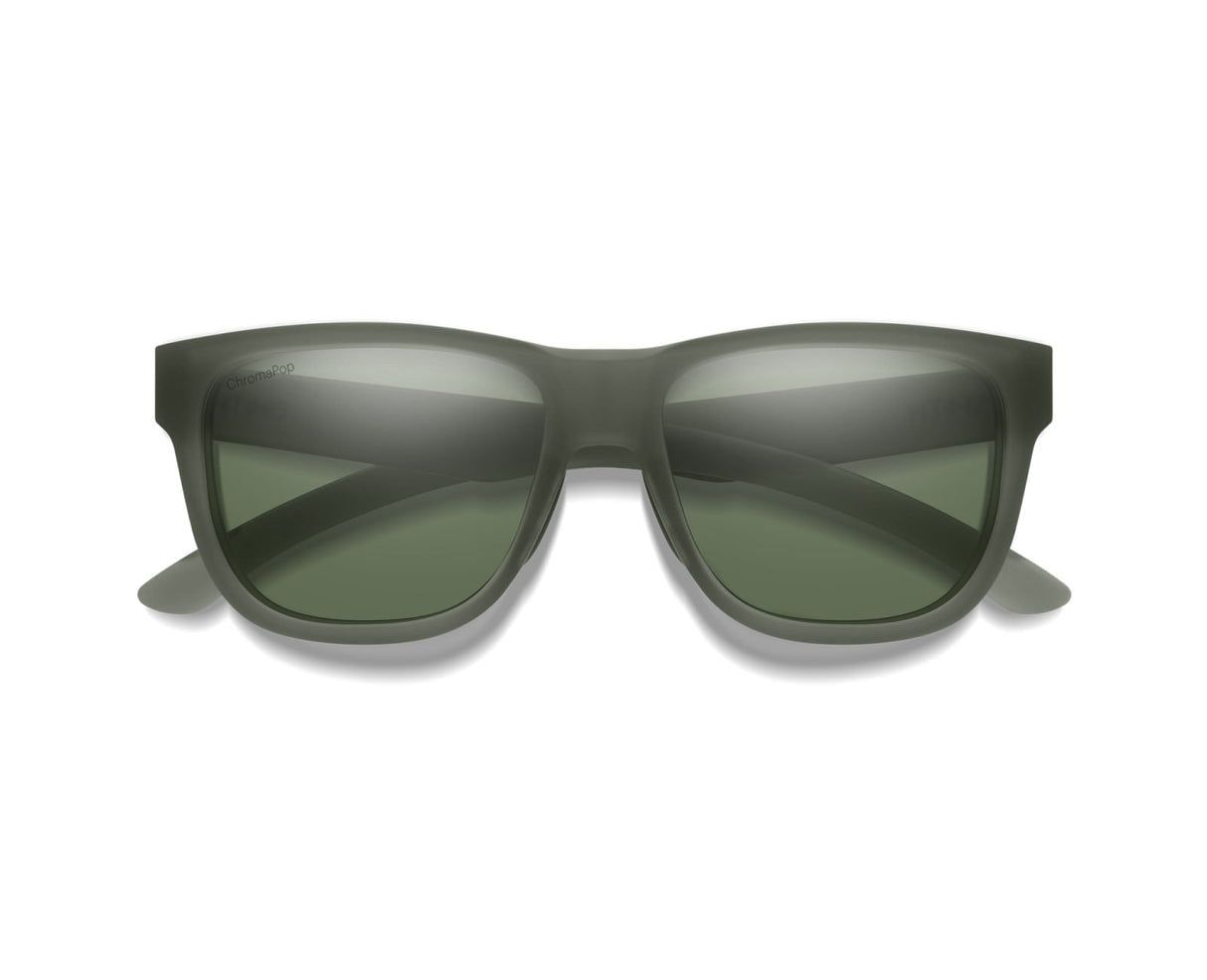 SMITH Lowdown Slim 2 Matte Moss Crystal /Chromapop Polarized Gray Green