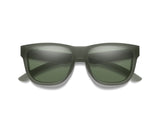 SMITH Lowdown Slim 2 Matte Moss Crystal /Chromapop Polarized Gray Green