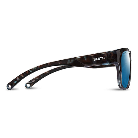 SMITH Rockaway Sky Tortoise - ChromaPop Glass Polarized Blue Mirror