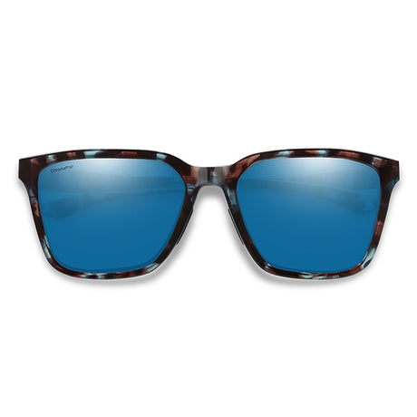 SMITH Shoutout Sky Tortoise - ChromaPop Glass Polarised Blue Mirror