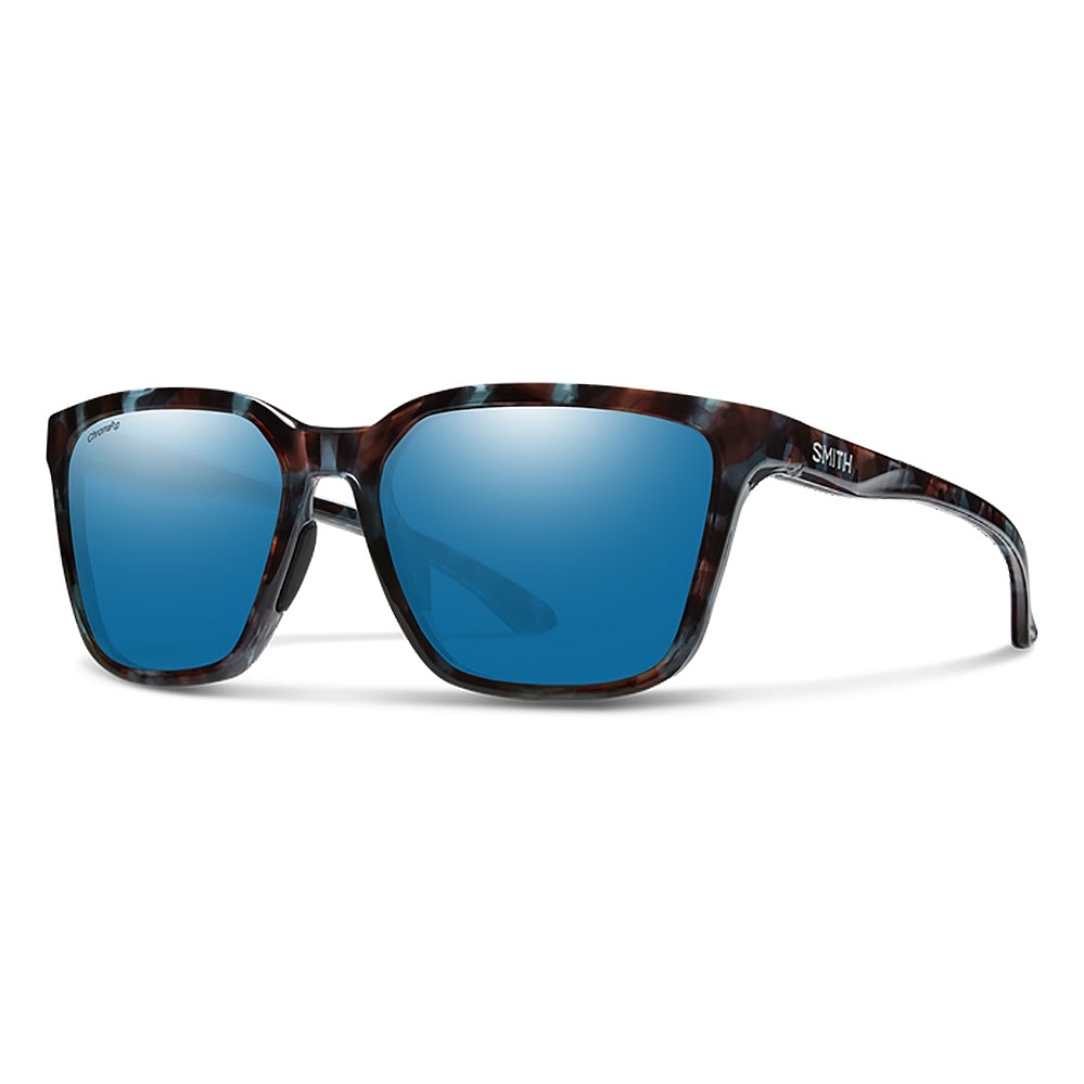 SMITH Shoutout Sky Tortoise - ChromaPop Glass Polarised Blue Mirror