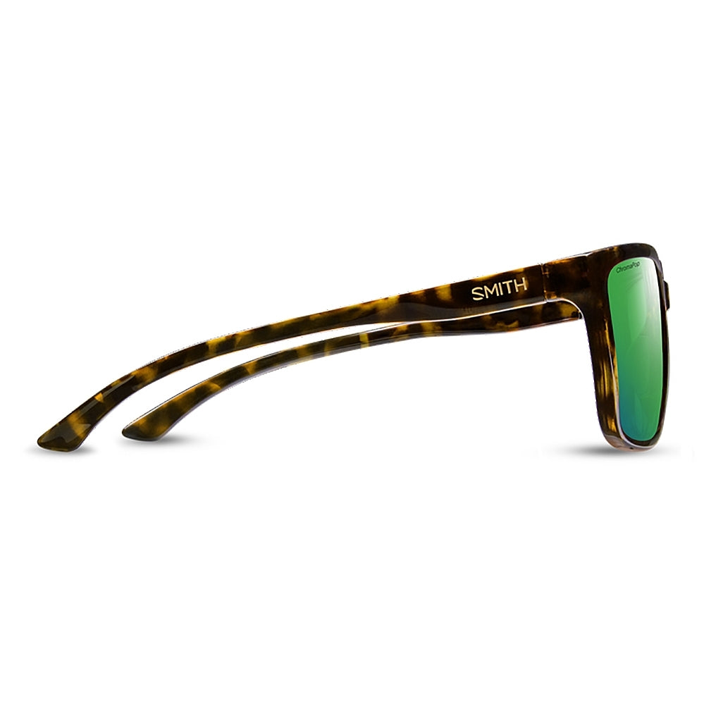SMITH Shoutout Vintage Tortoise - ChromaPop Glass Polarised Green Mirror