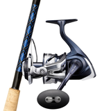 CHAOS Spinning Rod and Shimano Twinpower SW Spinning Reel Combo