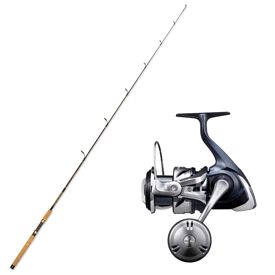 CHAOS SPGC 15-30 Spin Rod with Spinning Reel Combo