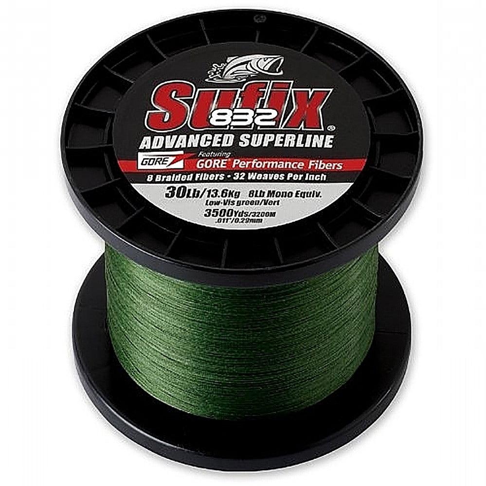 Sufix 832 Advanced Superline Braid - 20lb - Hi-Vis Yellow - 3500 yds Sufix 832 Advanced Superline Braid - 20lb - Hi-Vis Yellow - 3500 yds