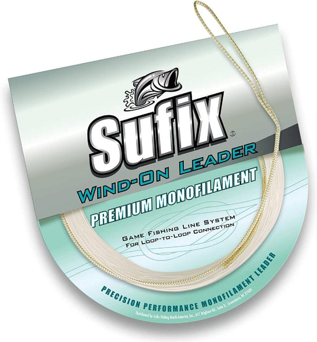 SUFIX Monofilament Wind-On Leader