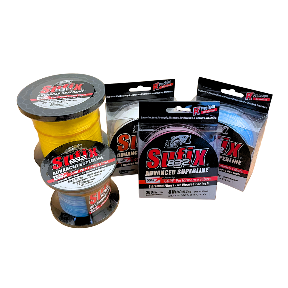 SUFIX 832 Braided Line Big Savings Bundle
