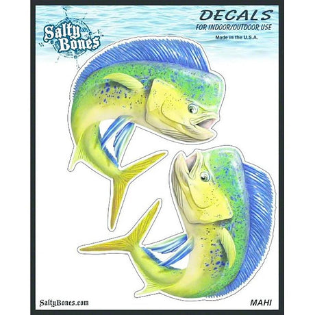 Salty Bones BSD2484 Decal Double Mahi