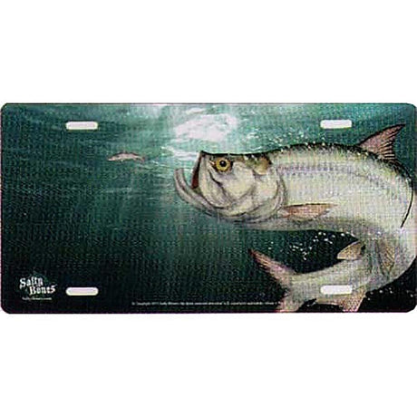 Salty Bones Sailfish Tarpon Auto Plate