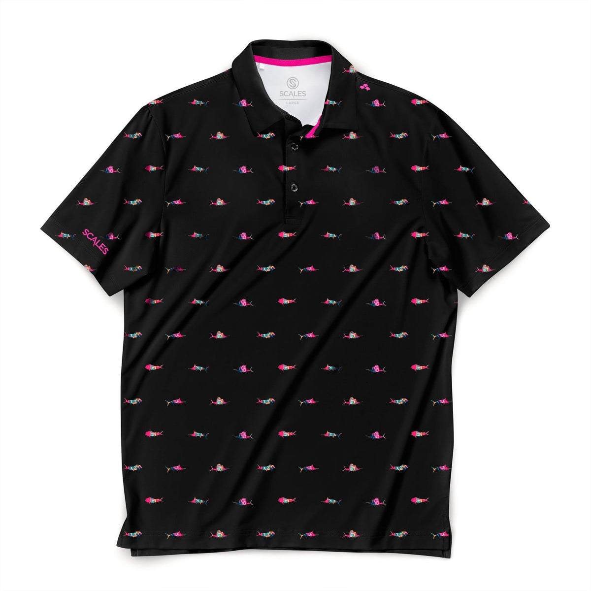 SCALES Trippy Fish Polo