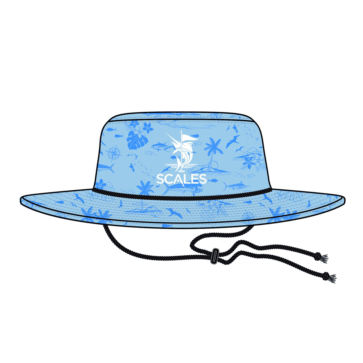 SCALES Never A Tourist Bucket Hat