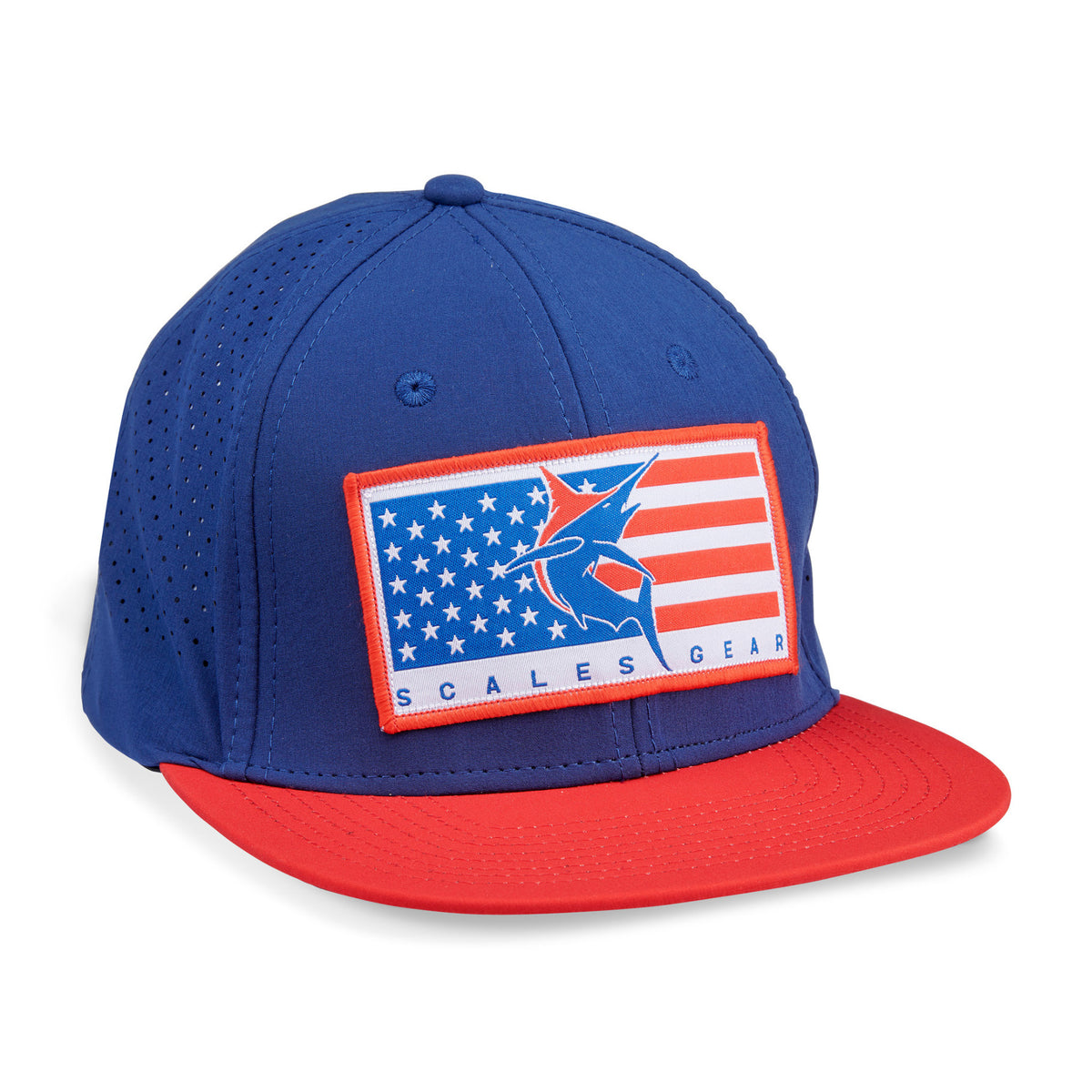 SCALES Marlin Club Hat - Navy/Red