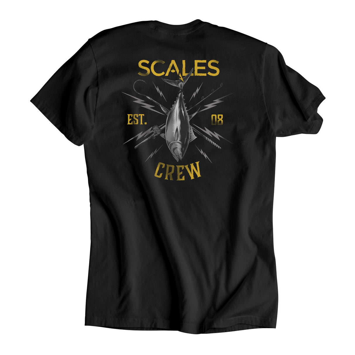 SCALES Blue Gold Premium Short Sleeve Tee