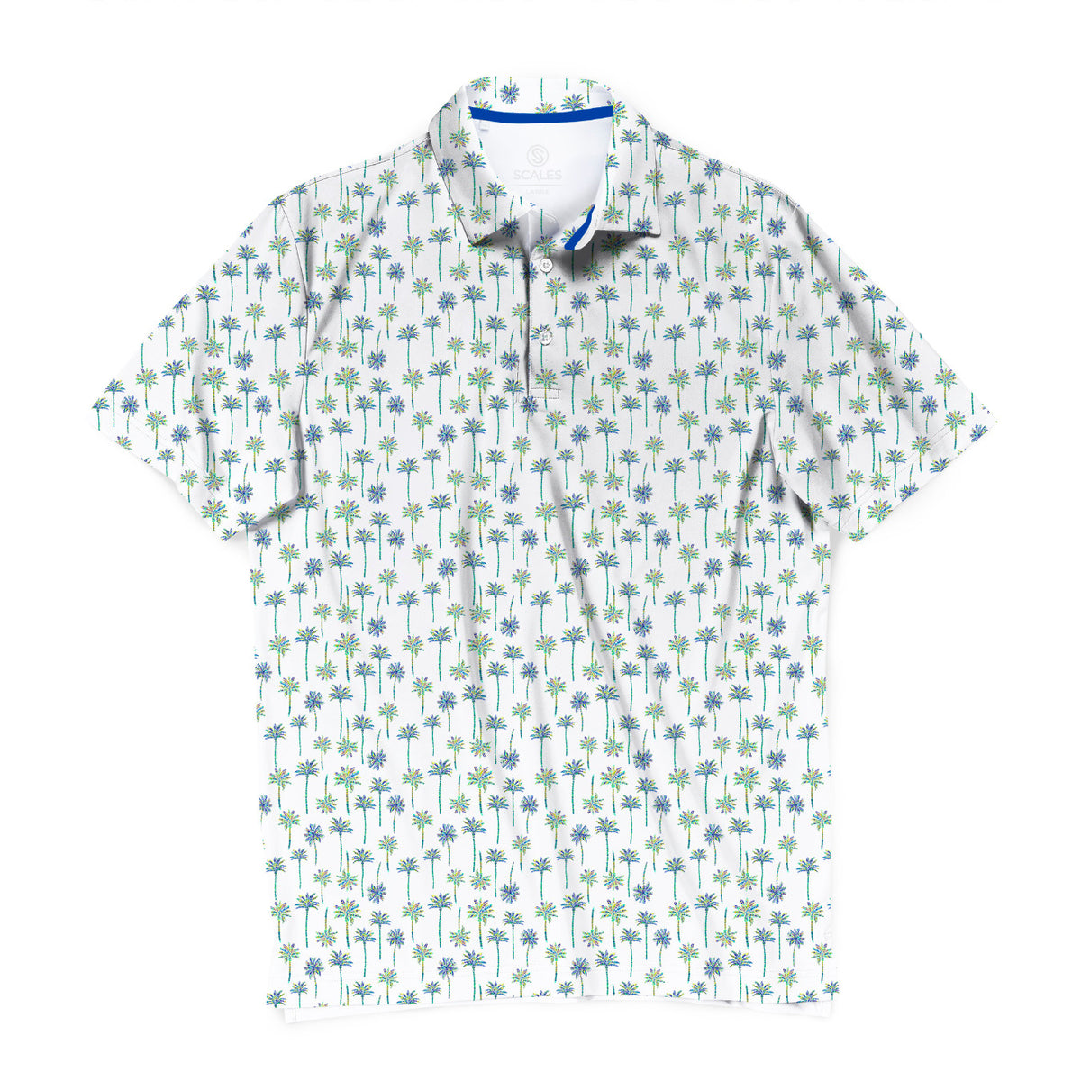SCALES Palm Shade Short Sleeve Polo