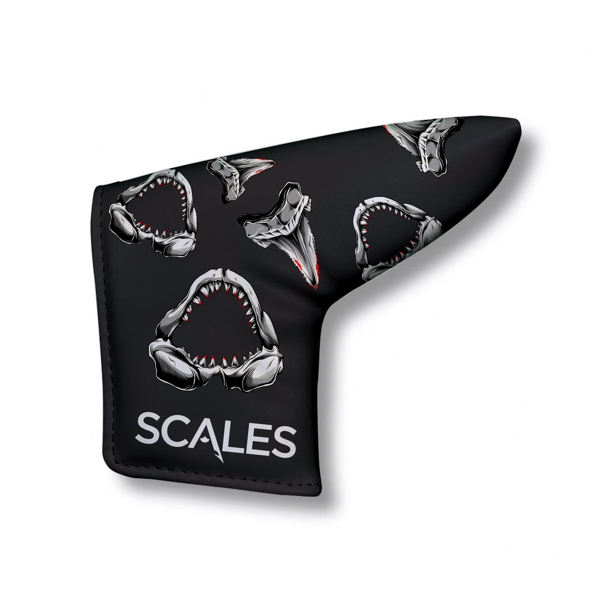 SCALES Jaws Blade Putter Cover - Black