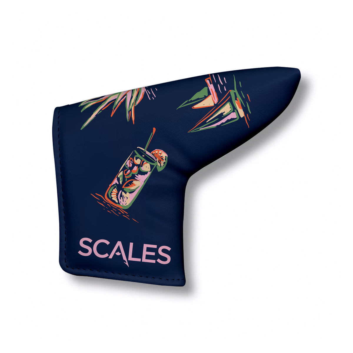 SCALES Happy Flamingo Blade Putter Cover