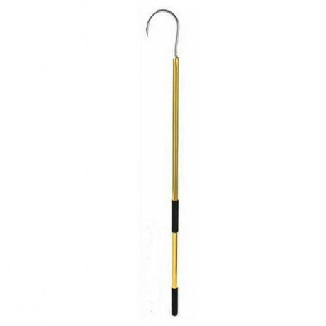 Sea Striker Gaff 8' Long 3" SS HOOK - Gold