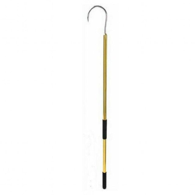 Sea Striker Gaff 8' Long 3" SS HOOK - Gold