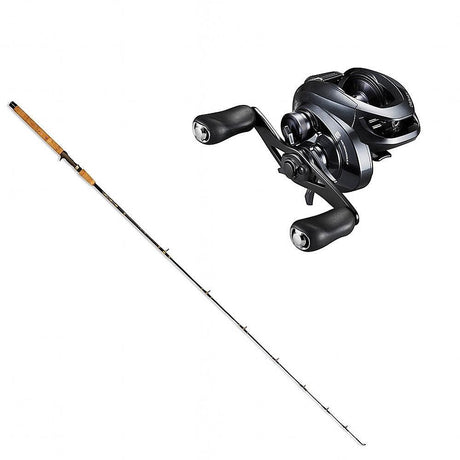 Shimano Chronarch G 151 HG with PGC 8-17 6'6" CHAOS Gold Combo