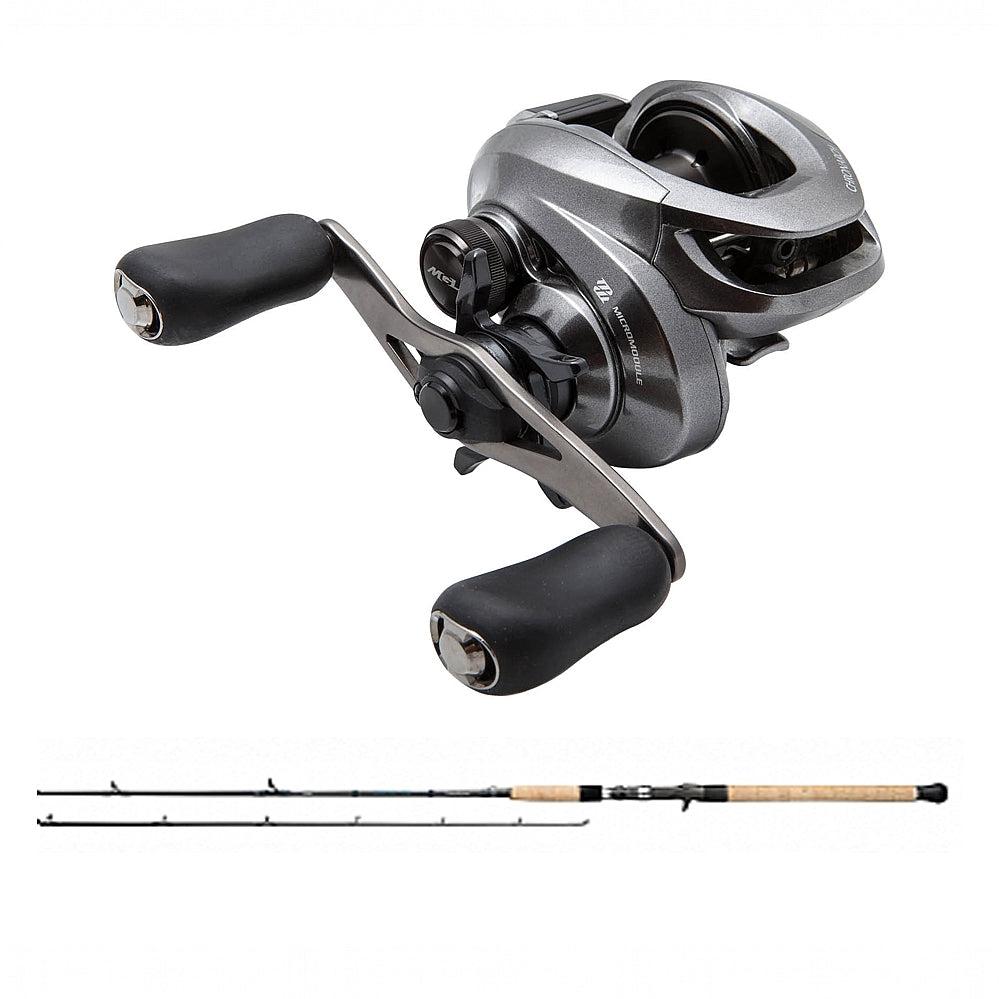 Shimano Chronarch MGL150 HG with Daiwa North East Inshore 6'6" Rod 66MLXB Combo