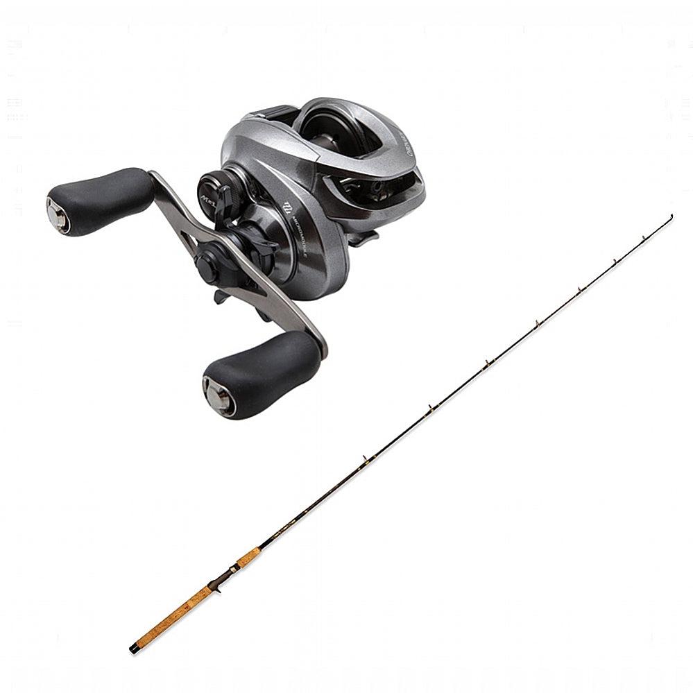 Shimano Chronarch MGL151 XG Left Hand with PGC 8-17 6&#39;6&quot; CHAOS Gold Combo