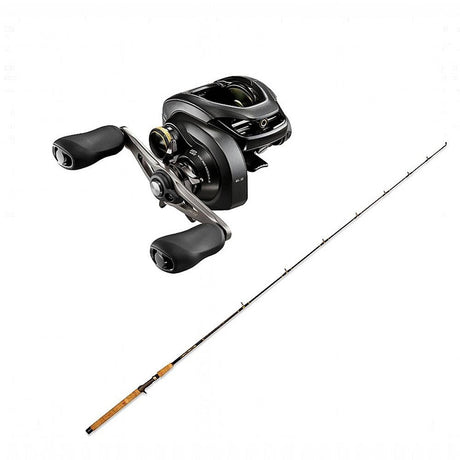 Shimano Curado DC 151 with PGC 8-17 6'6" CHAOS Gold Combo