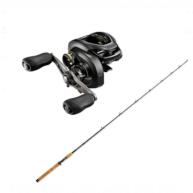 Shimano Curado DC 151 with PGC 8-17 6'6" CHAOS Gold Combo