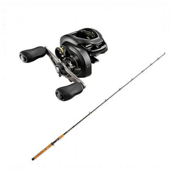 Shimano Metanium DC 100HG with PGC 8-17 6'6 CHAOS Gold Combo from