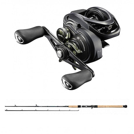 Shimano Curado MGL K 70XG with Daiwa North East Inshore 6'6" Rod 66MLXB Combo