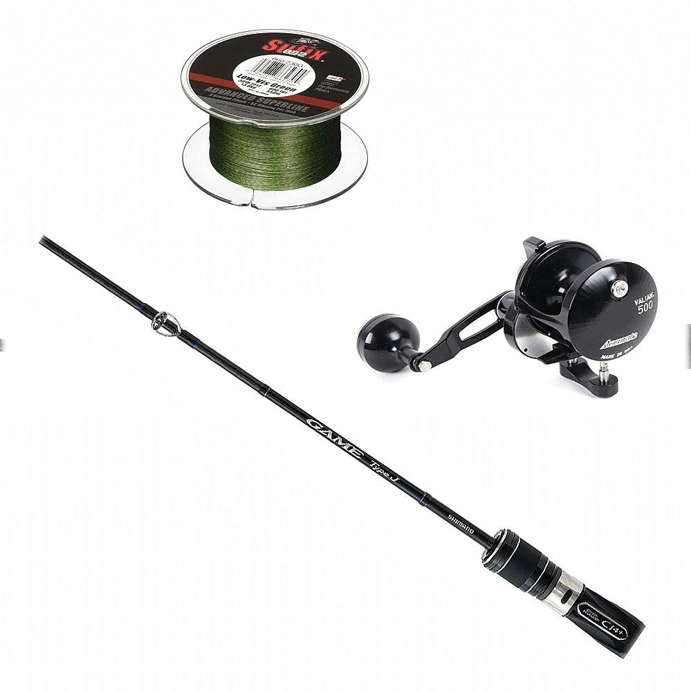 Shimano Game Type J Casting M 60 6FT with Conventional Reel Combo