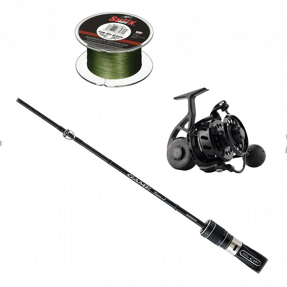 Shimano Game Type J Casting M1 60 6FT with Conventional Reel Combo