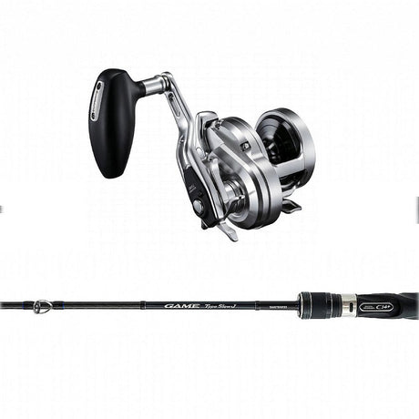 Shimano Game Type J Casting XXH 53 5FT3IN with Conventional Reel Combo