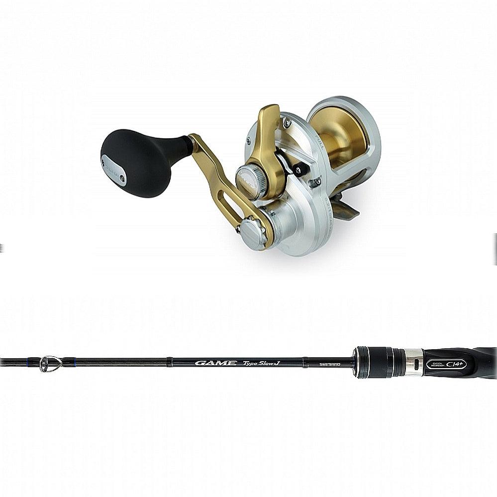 Shimano Game Type J Casting XXH 53 5FT3IN with Conventional Reel Combo