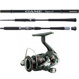 Shimano Game Type J Spinning Rod MH 510 5'10" with Spinning Reel Combo