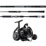 Shimano Game Type J Spinning Rod MH 510 5'10" with Spinning Reel Combo