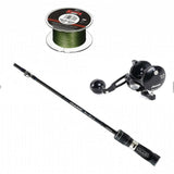 Shimano Game Type Slow J H 6FT6IN and Conventional Reel with SUFIX 832 BRAID 600 Yds Combo