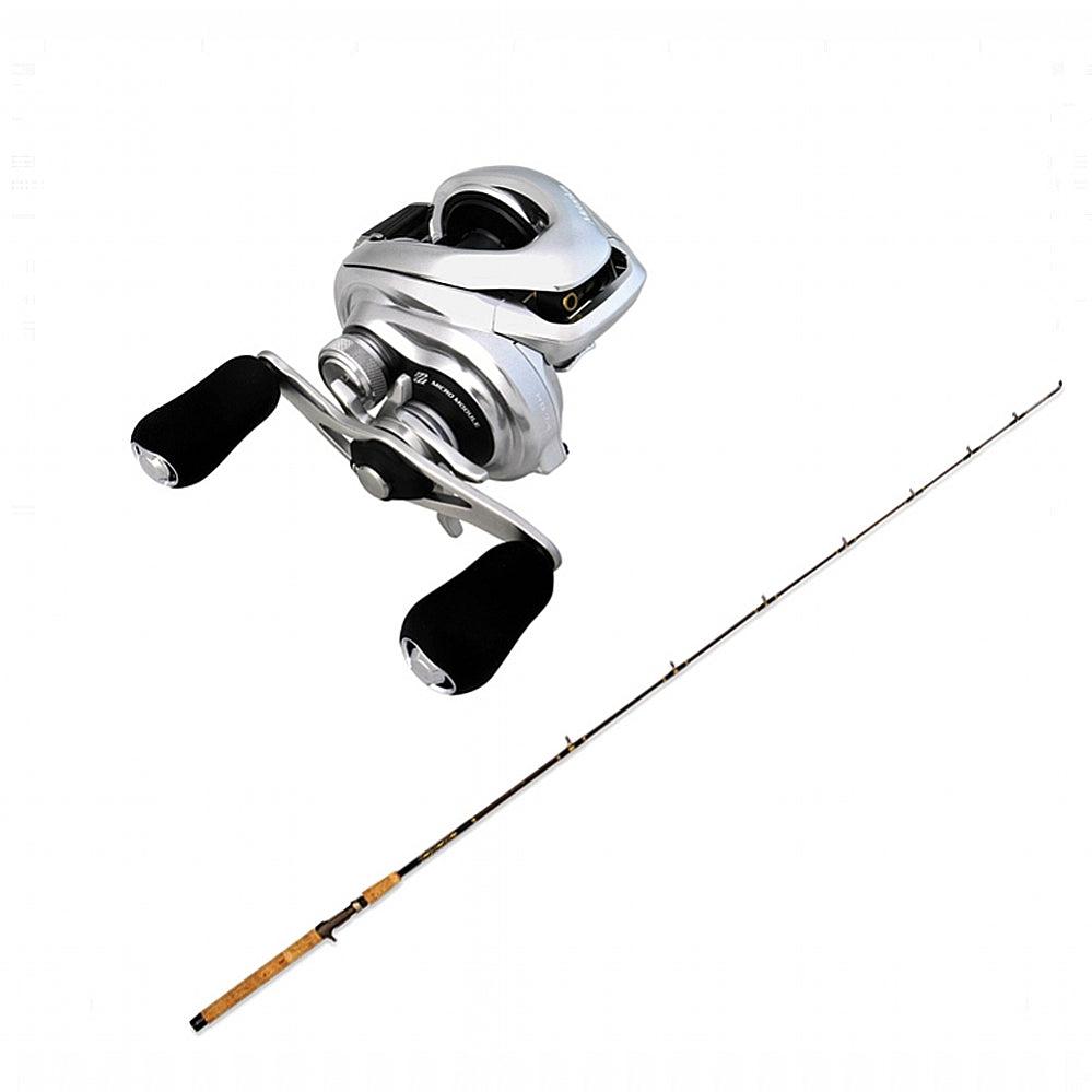 Shimano Metanium MGL150B with PGC 8-17 6'6" CHAOS Gold Combo