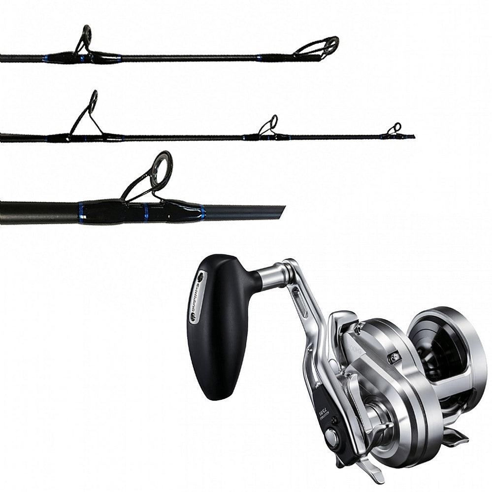 Shimano Ocea Jigger 2000NRHG and Black Hole Charter Slow Pitch Rod 68-H3R