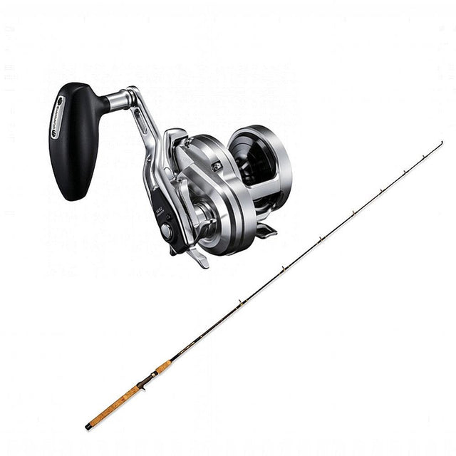 Shimano Ocea Jigger 2000NRHG with VJ 200G 6'6" CHAOS Gold Combo