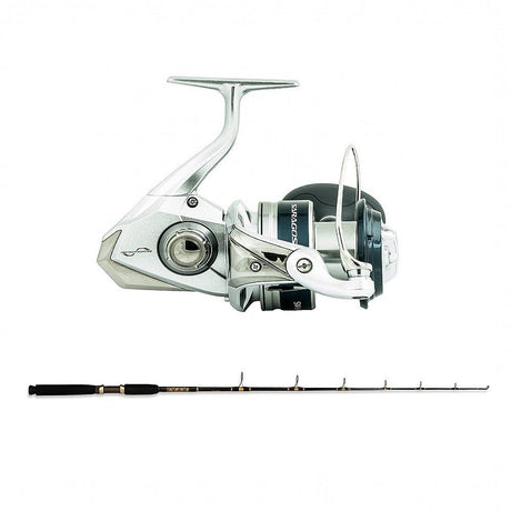 Shimano SARAGOSA SW A 10000PG with SP 12-20 6'6" CHAOS Gold Combo