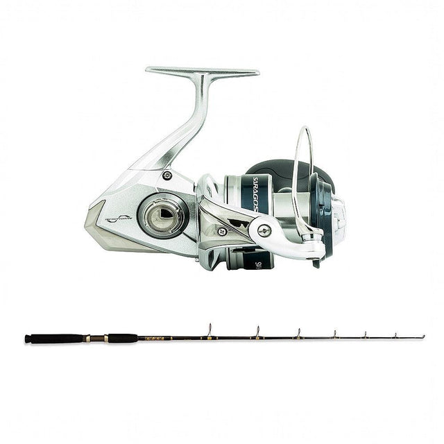 Shimano SARAGOSA SW A 10000PG with SP 12-20 6'6" CHAOS Gold Combo