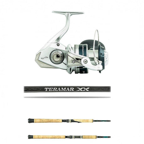 Shimano SARAGOSA SW A 14000XG with SHIMANO Teramar XX South East Spinning 80XXH Combo