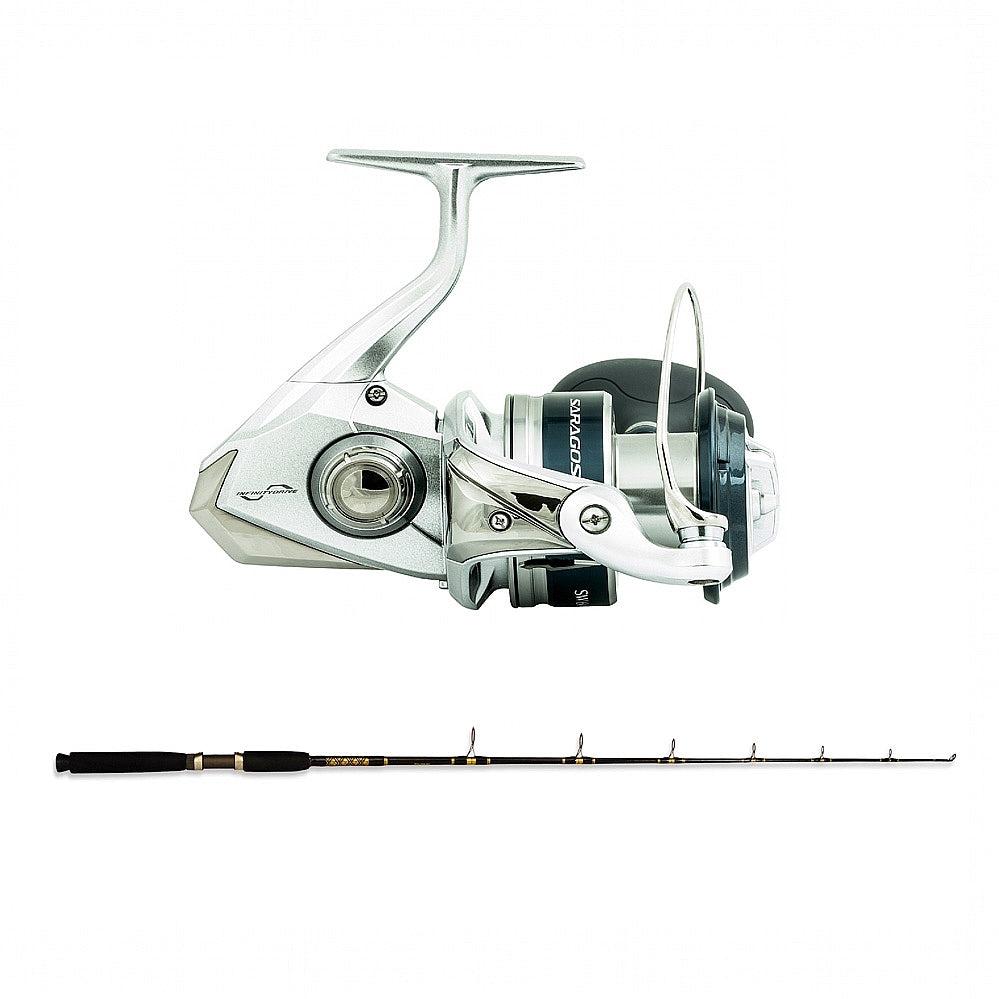 Shimano SARAGOSA SW A 14000XG with SP 12-20 6&#39;6&quot; CHAOS Gold Combo