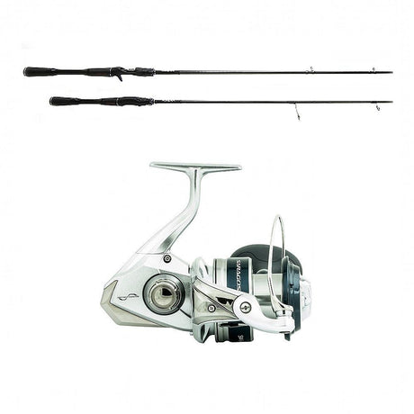 Shimano SARAGOSA SW A 18000HG with SHIMANO Poison Adrena Spinning 267MLA Combo