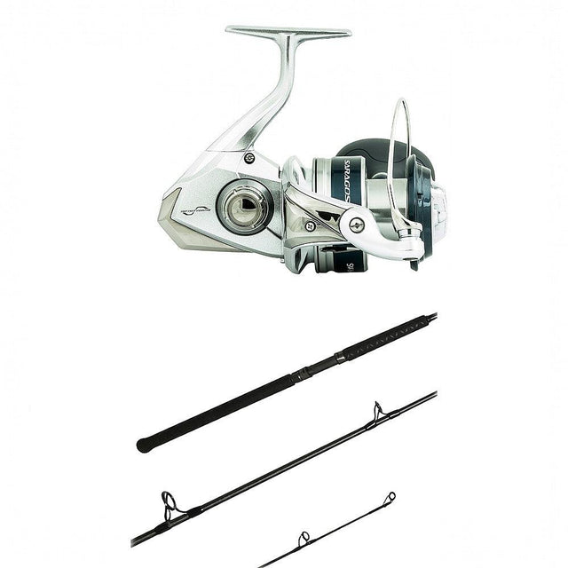 Shimano SARAGOSA SW A 18000HG with SHIMANO Teramar Hi Plugging Rods 106MH Combo