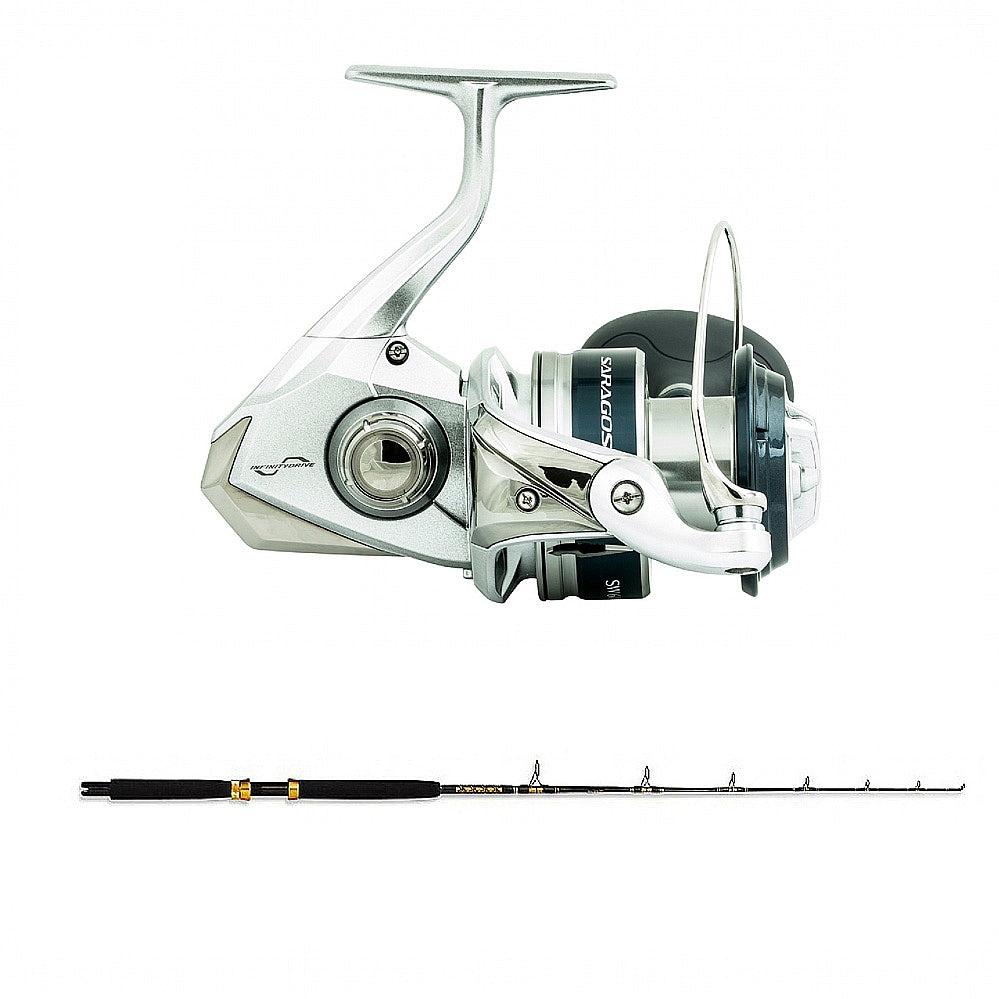 Shimano SARAGOSA SW A 20000PG with SPC 10-25 COMP SPIN CG 7' Combo