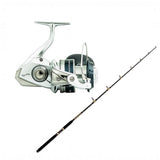 Shimano SARAGOSA SW A 20000PG with SPC 20-40 7' CHAOS Gold Combo