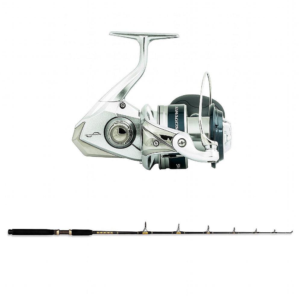 Shimano SARAGOSA SW A 25000 with STSP 15-50 7' CHAOS Gold Combo
